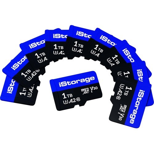 Istorage_kanguru IS-MSD-10-1000 Memory Cards 10 Pack Istorage Microsd Card 1tb   Encrypt Data Stored On Istorage Microsd Cards Using Datashur Sd  Ismsd101000 810111420624