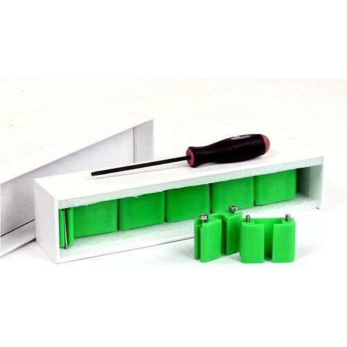 Lockncharge LNC3-10409 Miscellaneous Kits The Lockncharge Fuyl Tower Cable Retention Kit Includes 15 Cable Retainers And A (lnc3-10409) Lnc310409 9347210007285