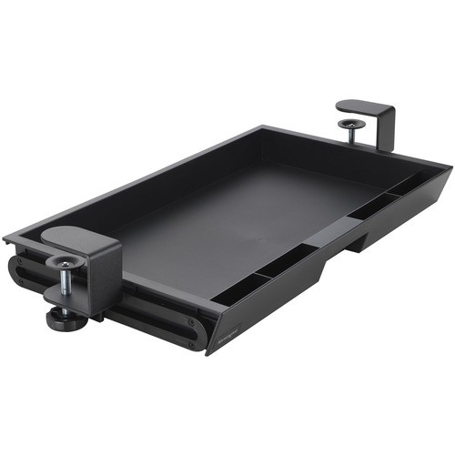 Kensington K52175WW Racks & Organizers Kensington Clamp-on Storage Drawer - Sturdy, Adjustable Height, Damage Resistant - Black - High Impa 085896521754