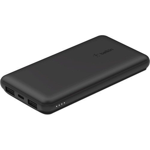 Belkin BPB011btBK Power Banks Belkin 15w Usb-c 3-port Power Bank - 10k Mah - 1xusb-c (15w), 2xusb-a (10w) - Portable Charger - W/  745883821952