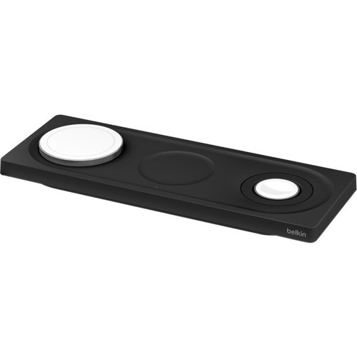 Belkin WIZ016TTBK Chargers Belkin Boostcharge Pro 3-in-1 Wireless Charging Pad With Official Magsafe Charging 15w - Input Conne 745883826582