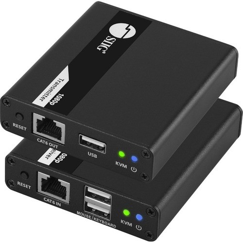 Siig CE-H27411-S1 KVM Consoles/Extenders Siig 1080p Hdmi Usb Kvm Over Cat6 Extender - 70m - Supports Pcm 2/5.1/7.1, Dolby And Dts 5.1 (ce-h2741 Ceh27411s1 662774045023