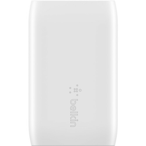 Belkin WCB007DQ1MWH-B5 Power Adapters Belkin Boostcharge Dual Wall Charger With Pps (usb-c Cable With Lightning Connector Included) - Powe Wcb007dq1mwhb5 745883835614