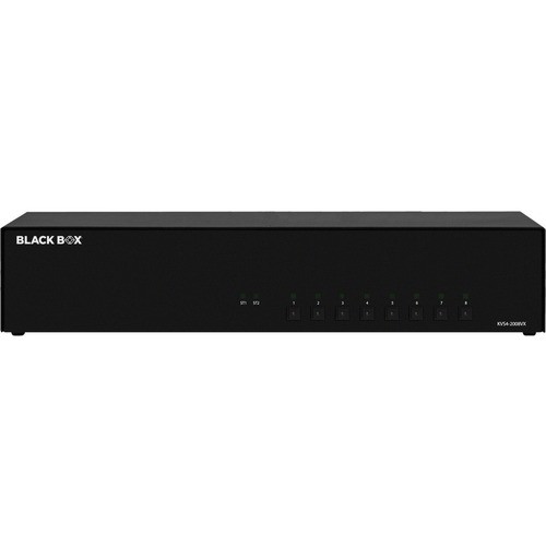 Black Box KVS4-2008VX KVM Switchboxes Black Box Secure Kvm Switch - Displayport - 2 Computer(s) - 8 Local User(s) - 4k - 3840 X 2160 - 19  Kvs42008vx 822088278580