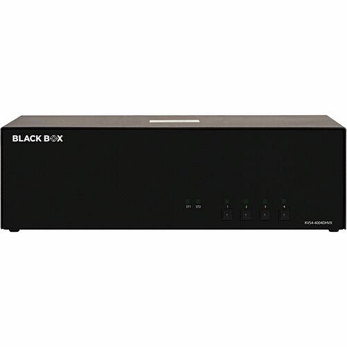 Black Box KVS4-4004DHVX KVM Switchboxes Black Box Secure Niap 4.0 Certified Kvm Switch - 4-port, Quad-monitor, Dvi, Hdmi, Displayport, Cac - Kvs44004dhvx 822088278597