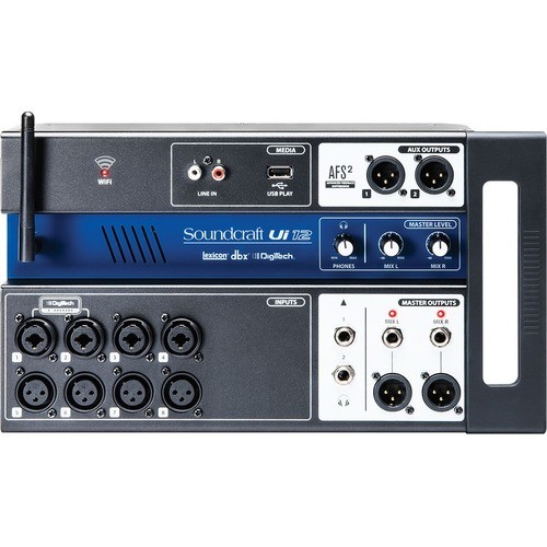 Harman Pro SCR-5056217-01 Audio Mixers Soundcraft 12-channel Digital Mixer With Wireless Control - 12 Channel(s) - High Pass Filter - Usb ( Scr505621701 688705006611