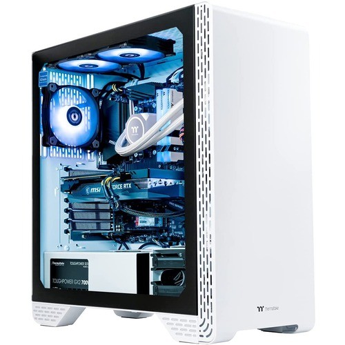 Thermaltake GLAC-B550-360-STI Computers Thermaltake Glacier 360 Gaming Desktop Computer - Amd Ryzen 5 5600x Hexa-core (6 Core) - 16 Gb Ram D Glacb550360sti 841163076293