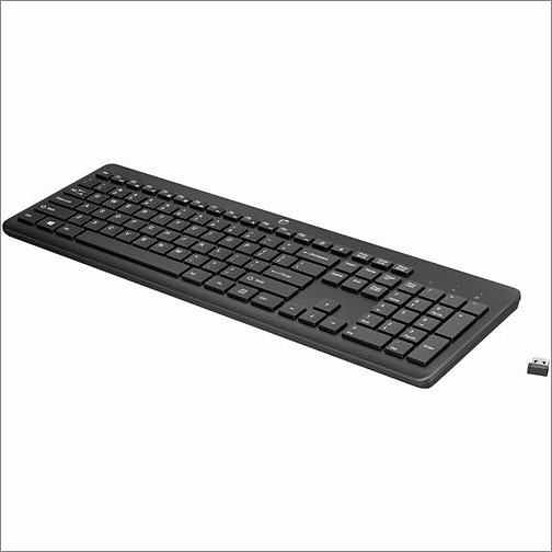 Hp 3L1E7AA#ABA Keyboards & Keypads Hp 230 Wireless Keyboard - Wireless Connectivity - Rf - 32.81 Ft - 2.40 Ghz - Usb Type A Interface - 3l1e7aaaba 196337618879