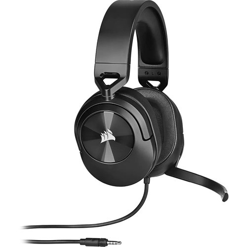 Corsair CA-9011260-NA Headsets/Earsets Corsair Hs55 Stereo Wired Gaming Headset - Carbon - Stereo - Mini-phone (3.5mm) - Wired - 32 Ohm - 2 Ca9011260na 840006643630