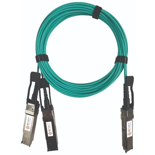 Enet Components P26659-B26-ENC Cables Enet Taa Compliant 200gbase-aoc Qsfp56 To 2x 100g Qsfp56 Infiniband Hdr Active Optical Cable 850nm 3 P26659b26enc 762047713960