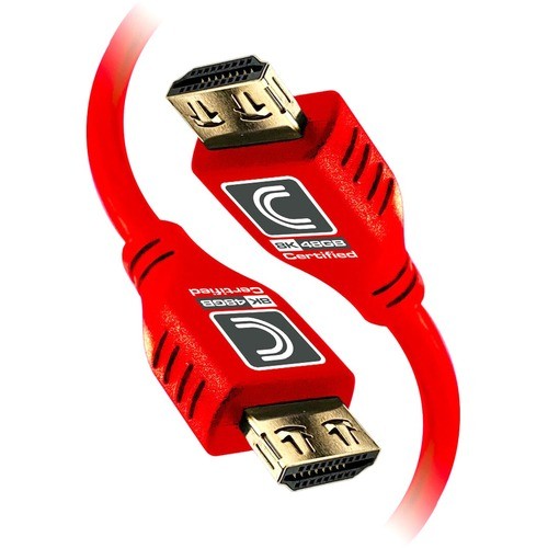 Comprehensive Cable MHD48G-9PRORED Cables Comprehensive Microflex Pro Av/it Hdmi A/v Cable - 9 Ft Hdmi A/v Cable For Audio/video Device - Firs Mhd48g9prored 808447084252