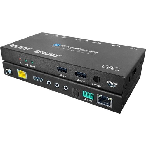 Comprehensive Cable CHE-HDBT255U Cable Extenders Comprehensive Hdmi Extender - 2 X Network (rj-45) - 3 X Usb - 2 X Hdmi - 330 Ft Extended Range - Met Chehdbt255u 808447084504