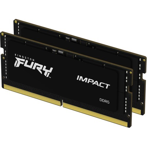 Kingston KF548S38IBK2-32 Memory/RAM Kingston Fury Impact 32gb (2 X 16gb) Ddr5 Sdram Memory Kit - For Notebook, Gaming Notebook - 32 Gb ( Kf548s38ibk232 740617326147