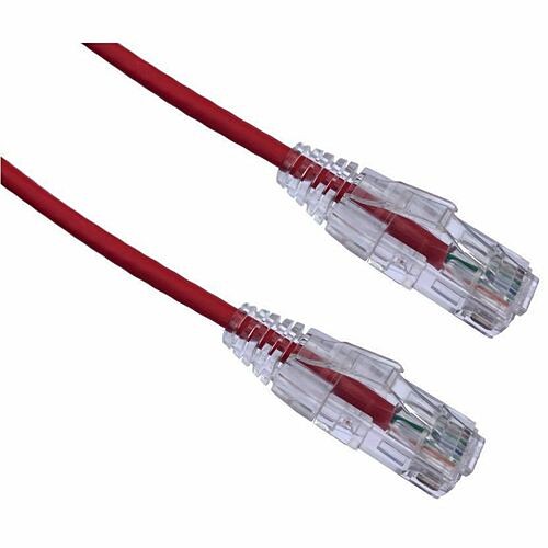 Axiom Memory C6BFSB-R6IN-AX Cables Axiom 6in Cat6 Bendnflex Ultra-thin Snagless Patch Cable 550mhz (red) - 6" Category 6 Network Cable  C6bfsbr6inax 840177846809