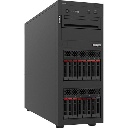 Lenovo 7D8FA00WNA Servers Lenovo Thinksystem St250 V2 7d8fa00wna Tower Server - 1 X Intel Xeon E-2334 3.40 Ghz - 16 Gb Ram - S 