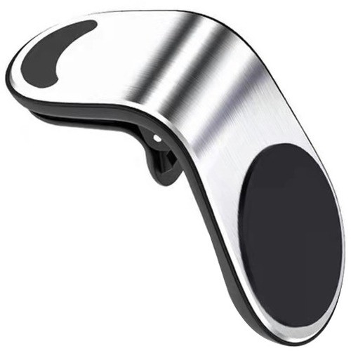 4xem 4XTS083 Holders & Clips 4xem Magnetic Car Phone Holder - 2.3" X 1.5" X - Aluminum Alloy, Plastic - Black, Silver (4xts083) 841567002768