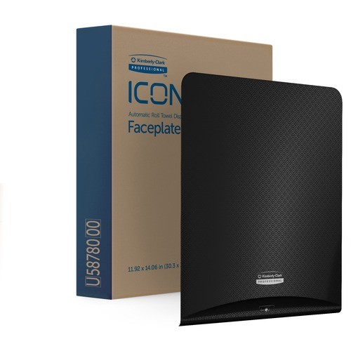 Kleenex 58780 Dispenser Accessories Icon Automatic Hard Roll Towel Dispenser Faceplate KCC58780 036000587807