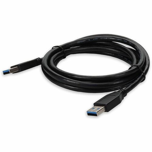 Addon USB3EXTAAMM15 Cables Addon 15ft Usb 3.0 (a) Male To Male Black Cable - 15 Ft Usb Data Transfer Cable For Notebook, Pc, Us 195285549129