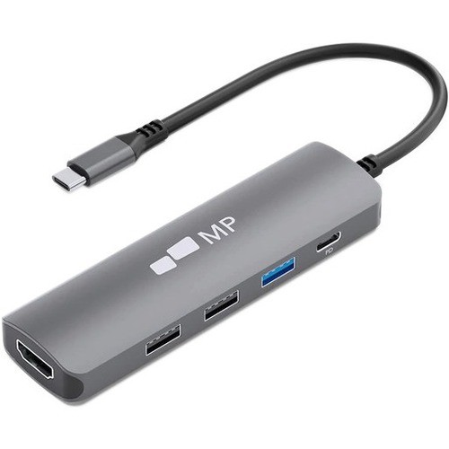 Mobile Pixels 104-1003P01 Docking Stations Mobile Pixels 5 In 1 Usb-c Hub With 4k Hdmi - For Desktop Pc - Memory Card Reader - Sd, Microsd - 10 1041003p01 850001446389