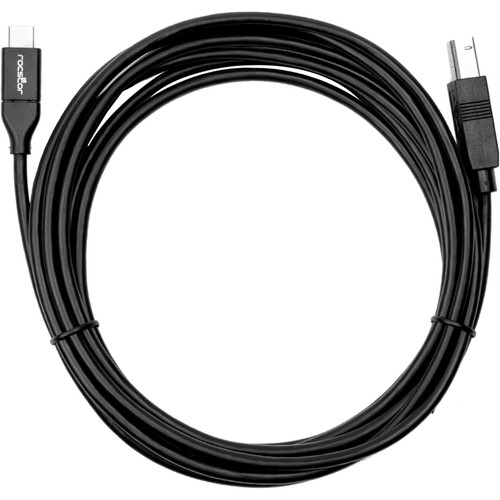 Rocstor Y10C278-B1 Cables Rocstor Premium Usb-c To Usb-b Cable - 6 Ft Usb-c/usb-b Data Transfer Cable For Printer, Computer, S Y10c278b1 810606035395