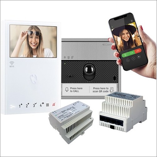 Comelit KVU8508 Video Door Phones Comelit Video Master Station - Apartment, Door Entry, Home, Office, Commercial Building (kvu8508) 