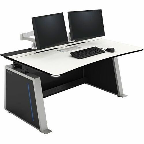Middle Atlantic LH-VLCMS Tables & Desks Middle Atlantic Visionline 24/7 Console, Medium, 63 Inches Wide - 275 Lb Capacity - 63" Table Top Wi Lhvlcms 