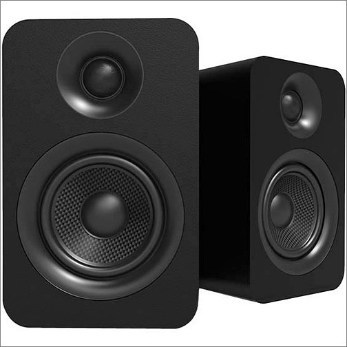 Kanto YUP4 Speakers Kanto Yu Passive Yup4 2-way Tabletop, Bookshelf Speaker - 70 W Rms - Matte Black - 4" Woven Aramid/k 800152720586