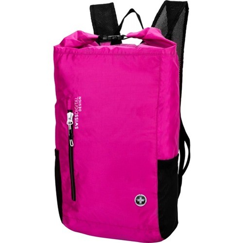 Swissdigital SD1594-46 Carrying Cases Swissdigital Design Carrying Case (backpack) For 15.6" Apple Ipad Notebook - Pink - Water Resistant  Sd159446 850016874443