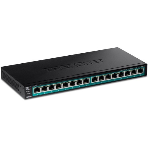 Trendnet TPE-TG161H Switches & Bridges 16-port Gigabit Poe+ Switch Tpetg161h 710931162363