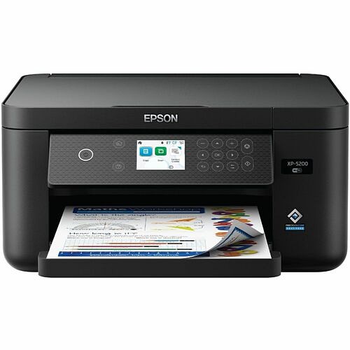 Epson C11CK61201 Multifunction Printers Epson Expression Home Xp-5200 Wired And Wireless Inkjet Multifunction Printer - Color - Copier/printer EPSC11CK61201 010343968646