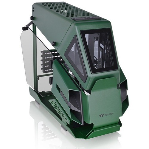 Thermaltake CA-1R4-00SCWN-00 Computer Cases Thermaltake Ah T200 Racing Green Micro Chassis - Micro Tower - Black, Racing Green - Spcc, Tempered  Ca1r400scwn00 841163079416