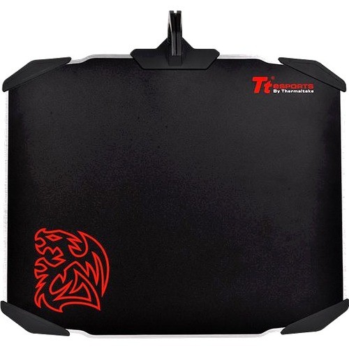 Thermaltake MP-DCM-BLKHMS-01 Wrist/Mouse Pads Tt Esports Draconem Mouse Pad - 0.10" X 14.17" X 11.81" Dimension - Anodized - Aluminum, Rubber, Pol Mpdcmblkhms01 841163063842