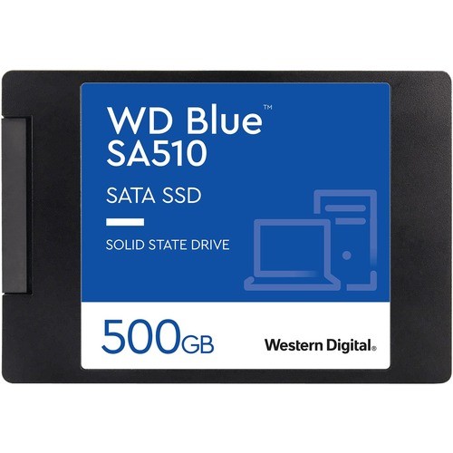 Sandisk WDS500G3B0A Hard Drives Wd Blue Sa510 Wds500g3b0a 500 Gb Solid State Drive - 2.5" Internal - Sata 803788463902
