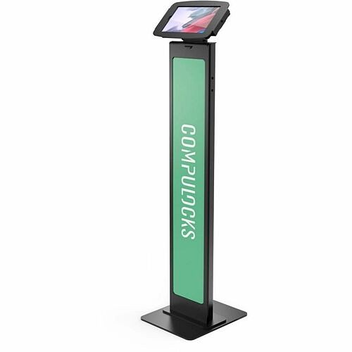 Maclocks 140B870GA7SB Miscellaneous Kits Compulocks Galaxy Tab A8/a7 Lite Enclosure Brandable Floor Stand - Space Brandme (140b870ga7sb) 819472025929