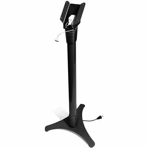 Maclocks 147B105GA8SB Stands & Cabinets Compulocks Galaxy Tab A8 10.5" Space Enclosure Portable Floor Stand Black - High Grade Aluminum Encl 810157340092