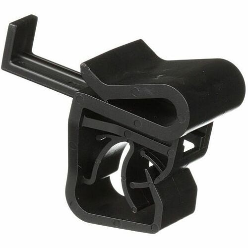 Panduit UCCPD-C130 Cable Management Panduit Universal Edge Clip - Cable Clip - Black - 0.88" Length - Acetal, Plastic - 100 Pack (uccpd- Uccpdc130 