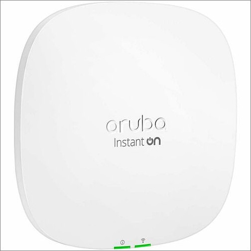 Hp R9B32A Wireless Access Points Aruba Instant On Ap25 Dual Band 802.11ax 5.30 Gbit/s Wireless Access Point - Indoor - 2.40 Ghz, 5 Gh 190017563589