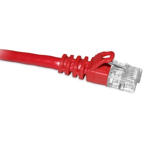 Enet Components C6-RD-50-ENT Cables Enet Taa Compliant Cat6 550mhz Patch Cable W/boots - Red 50ft - Lifetime Warranty (c6-rd-50-ent) C6rd50ent 762047715513