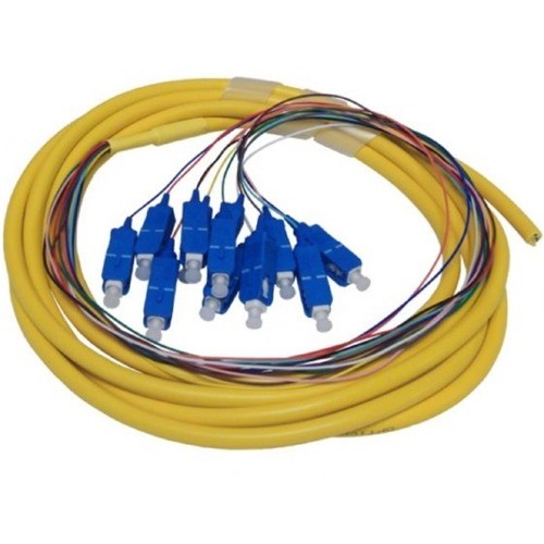Enet Components 12F-SCPT-OS2-SMP-3M-ENC Cables Enet 12 Fiber Os2 9/125 Single-mode Color Coded Sc Upc Simplex To 900um Pigtail (9.84ft) 3 Meter - L 12fscptos2smp3menc 762047639512