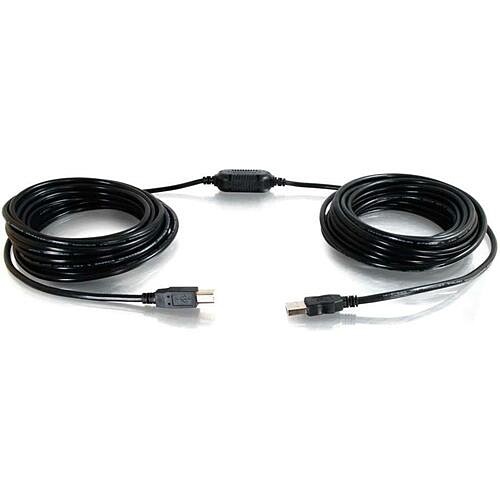C2g CG38998 Cables C2g Usb Cable - 39.37 Ft Usb Data Transfer Cable For Printer, Hard Drive - First End: 1 X Usb 2.0 Ty 