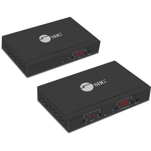 Siig CE-H23A11-S2 Video Consoles/Extenders Siig Full Hd Hdmi Over Ip Extender Kit - 120m - Over Ip Networks - Many To Many - Supports Hdbit-t ( Ceh23a11s2 0662774045092