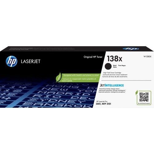 Hp W1380X Toners & Ink Cartridges 138x Black Original Laserjet Toner Cartridge (high-capacity) 194850740930