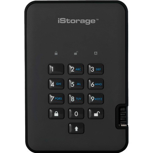 Istorage_kanguru IS-DA2-256-SSD-16000-B Hard Drives Istorage Diskashur2 Ssd 16tb Secure Portable Solid State Drive   Password Protected  Dust/water Resi Isda2256ssd16000b 810111421249