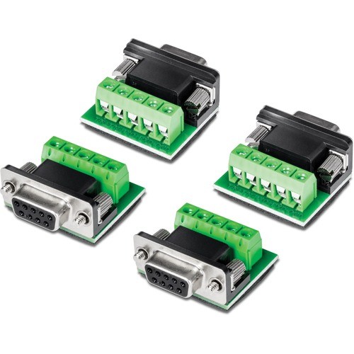 Trendnet TI-S400 Connector Adapters Trendnet Rs232 To Rs422 Rs485 Converter Adapter (4- Pack), Serial Port Data Converter, Black, Ti-s40 Tis400 710931162288