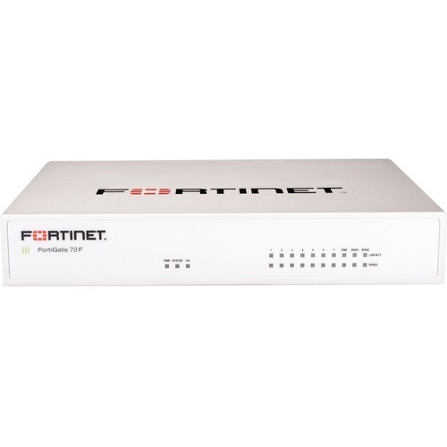 Fortinet FG-70F-BDL-950-36 Network Security & Firewalls Fortinet Fortigate Fg-70f Network Security/firewall Appliance - Intrusion Prevention - 9 Port - 10/1 Fg70fbdl95036 195875128871