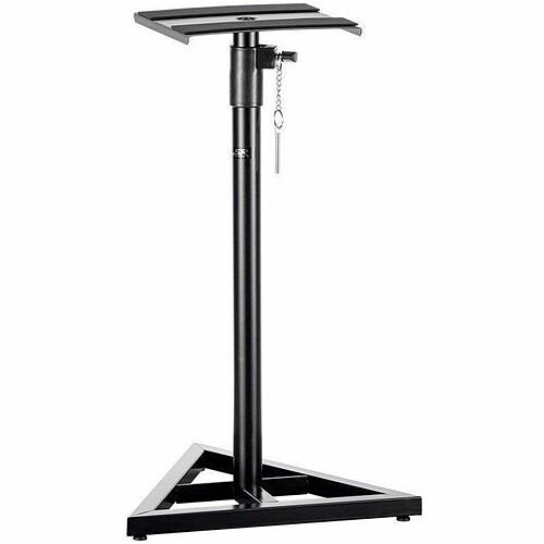 Monoprice 625870 Stands & Cabinets Monoprice Stage Right Speaker Stand - 130 Lb Load Capacity - For Room, Studio, Speaker - Anti-slip ( 889028151525