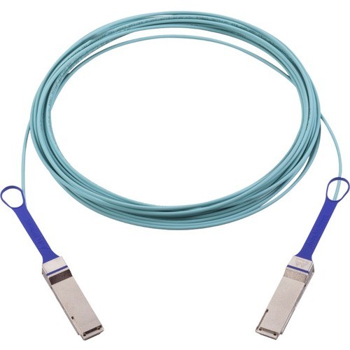 Nvidia MFA1A00-C020 Cables Mellanox Active Fiber Cable, Eth 100gbe, 100gb/s, Qsfp, Lszh, 20m - 65.62 Ft Fiber Optic Network Cab Mfa1a00c020 