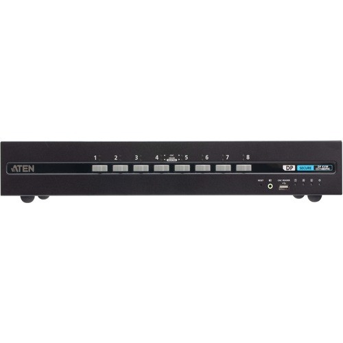 Aten CS1148DP4C KVM Switchboxes Aten Cs1148dp4c 8-port Usb Displayport Dual Display Secure Kvm Switch With Cac - 8 Computer(s) - 1 L 672792013256