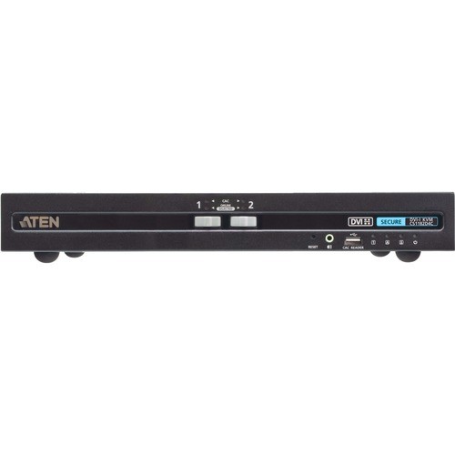 Aten CS1182D4C KVM Switchboxes Aten 2-port Usb Dvi Secure Kvm Switch With Cac (psd Pp V4.0 Compliant) - 2 Computer(s) - 1 Local Use 672792013782