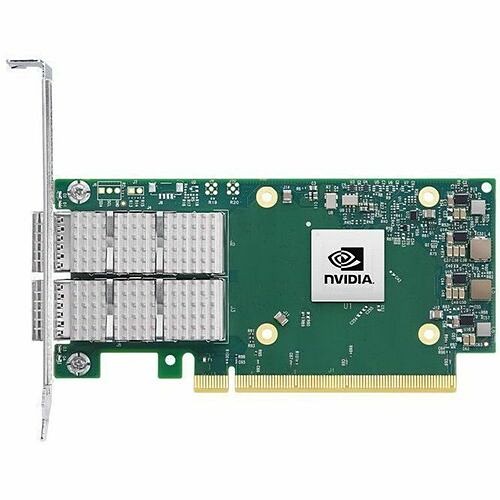 Nvidia MCX623106PN-CDAT Network Cards Mellanox 100gigabit Ethernet Card - Pci Express 4.0 X16 - 100 Gbit/s Data Transfer Rate - Optical Fi Mcx623106pncdat 